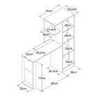 Escrivaninha Califórnia 1 Pt Montana