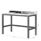 Escrivaninha Califórnia Branco / Amêndoa - Tebarrot