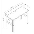 Escrivaninha California Nature - Tebarrot Móveis