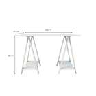 Escrivaninha Cavalete Branca