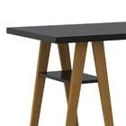 Escrivaninha Cavalete Draw Preta E Marrom