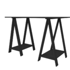 Escrivaninha Cavalete Preta