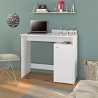 Escrivaninha Ciranda  Jcm Movelaria Branco Brilho