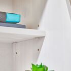 Escrivaninha Clássica Office Madeira 3 Gavetas Gomes Branco