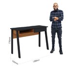 Escrivaninha Click 120 1 Nicho 120cm