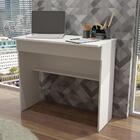 Escrivaninha Com 1 Gaveta Multimóveis Cr25102 Branca