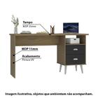 Escrivaninha Com 2 Gavetas - Avelã/onix