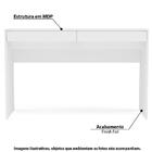 Escrivaninha Com 2 Gavetas Lindóia - Branco