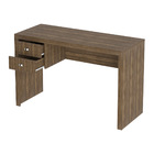 Escrivaninha Com 2 Gavetas Multimóveis Cr25030 Nogal