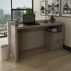 Escrivaninha Com 2 Gavetas Multimóveis Cr25033 Carvalho