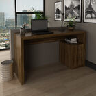 Escrivaninha Com 2 Gavetas Multimóveis Cr25033 Nogal