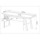 Escrivaninha Com 2 Gavetas Multimóveis Vcr25029