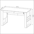 Escrivaninha Com 2 Gavetas Multimóveis Vcr25041
