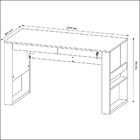 Escrivaninha Com 2 Gavetas Multimóveis Vcr25041