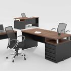 Escrivaninha Com 4 Gavetas Pixel Noce Preto