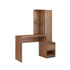 Escrivaninha Com Armário 1 Porta 1 Gaveta Morada Demobile