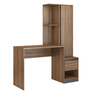 Escrivaninha Com Armário 1 Porta Office Morada Amêndola Touch