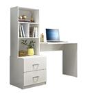 Escrivaninha Com Armário Cristal Branco