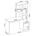 Escrivaninha Com Armario Morada 29800 Demobile