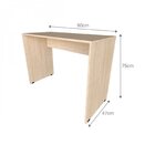 Escrivaninha Com Armários E Prateleira 170cm Bramov Geneve Ge