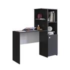 Escrivaninha Com Estação De Trabalho Capri Preto - Art In Móv