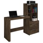 Escrivaninha Com Estante 2 Gavetas Alana Jcm Movelaria Cacau