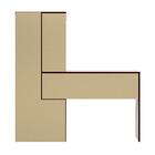 Escrivaninha Com Estante 2 Gavetas Santorini Notável Branco