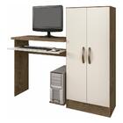 Escrivaninha Com Estante 2 Portas Multimóveis Cr25249