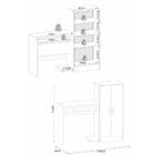 Escrivaninha Com Estante 2 Portas Multimóveis Cr25249