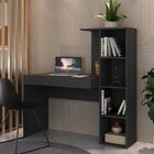 Escrivaninha Com Estante 4 Nichos Hecol Móveis Onix Tx