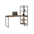 Escrivaninha Com Estante Alta 4 Prateleiras 1,50m Dynamica