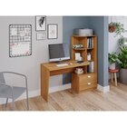 Escrivaninha Com Estante Elisa Nature