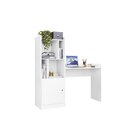 Escrivaninha Com Estante Job Albatroz Móveis 3 Prateleiras 1