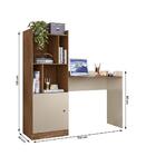 Escrivaninha Com Estante Job Com 1 Porta