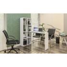 Escrivaninha Com Estante Lateral Multimóveis Branco