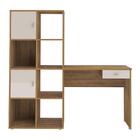 Escrivaninha Com Estante Lateral Multimóveis Cr25201