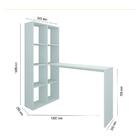 Escrivaninha Com Estante Lateral Multimóveis V2561