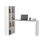 Escrivaninha Com Estante Multimóveis Cr25096 Branca