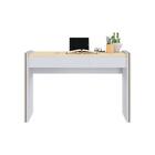 Escrivaninha Com Estante Smart Tag Moov Branco Fosco Tauari N