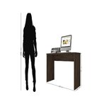 Escrivaninha Com Gaveta 127cm Gávea Espresso Móveis Avelã