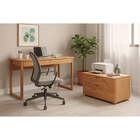 Escrivaninha Com Gavetas 120 Cm Duna - Nozes - Meu Móvel De M