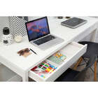 Escrivaninha Com Gavetas 160 Cm Duna - Branco Giz - Meu Móvel