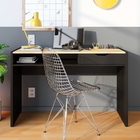 Escrivaninha Com Gavetas Darrel Preto Tauari