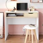 Escrivaninha Com Gavetas Strike Branco Tauari