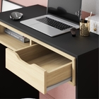 Escrivaninha Com Gavetas Strike Preto Tauari