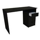 Escrivaninha Com Gaveteiro 110cm York  Preto