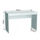 Escrivaninha Com Gaveteiro 3 Gavetas B29 Nova Mobile Branco