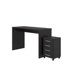 Escrivaninha Com Gaveteiro Com 4 Gavetas Com Chave Gávea Espr