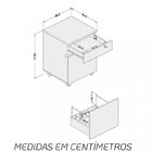 Escrivaninha Com Gaveteiro Los Angeles