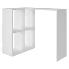 Escrivaninha Com Nichos Multimóveis Cr25081 Branca